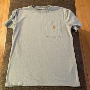 Carhartt XS baby blue tee